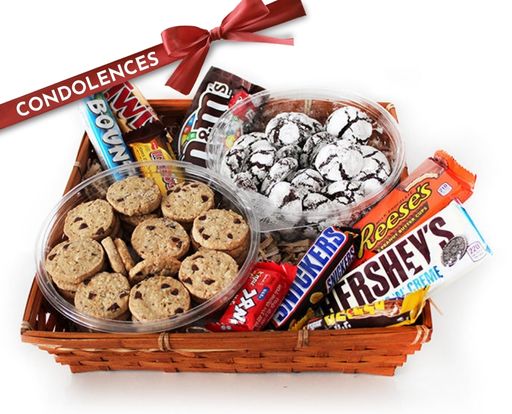 Sympathy Chocolate Lover Basket