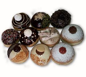 6 GOURMET Sufganiot (NOT NUT FREE)