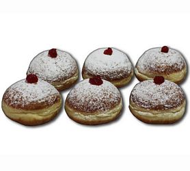 12 Chanuka Sufganiot (NOT NUT FREE)