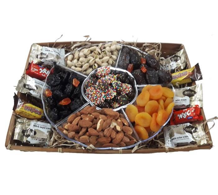 Chocolate, Dried Fruit and Nuts Basket