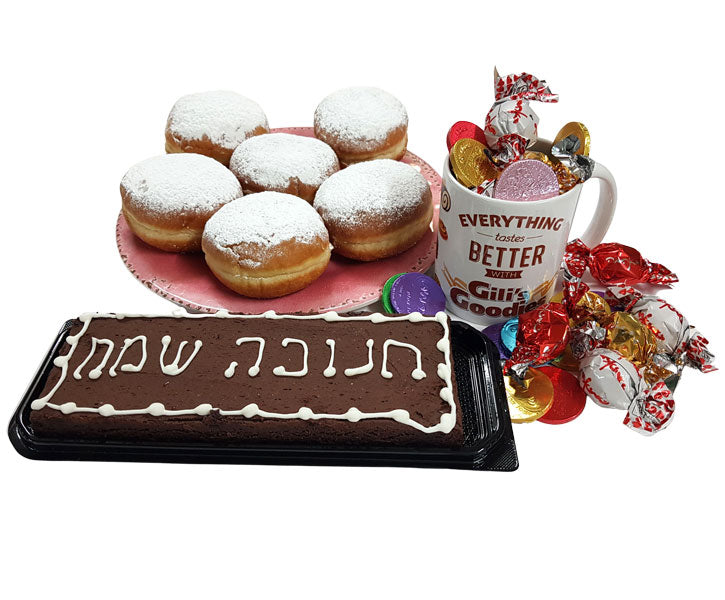 Chanuka Deluxe Cup of Gelt and Chocolates