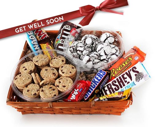 Get Well Chocolate Lover Basket