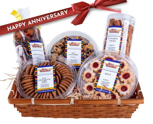 Happy Anniversary Bakery Basket