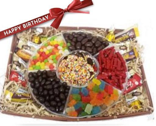 Happy Birthday Candy Platter