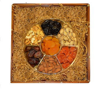 Gluten Free Dried Fruit and Nut Wheel